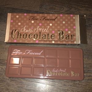 NEW semi sweet chocolate bar palette